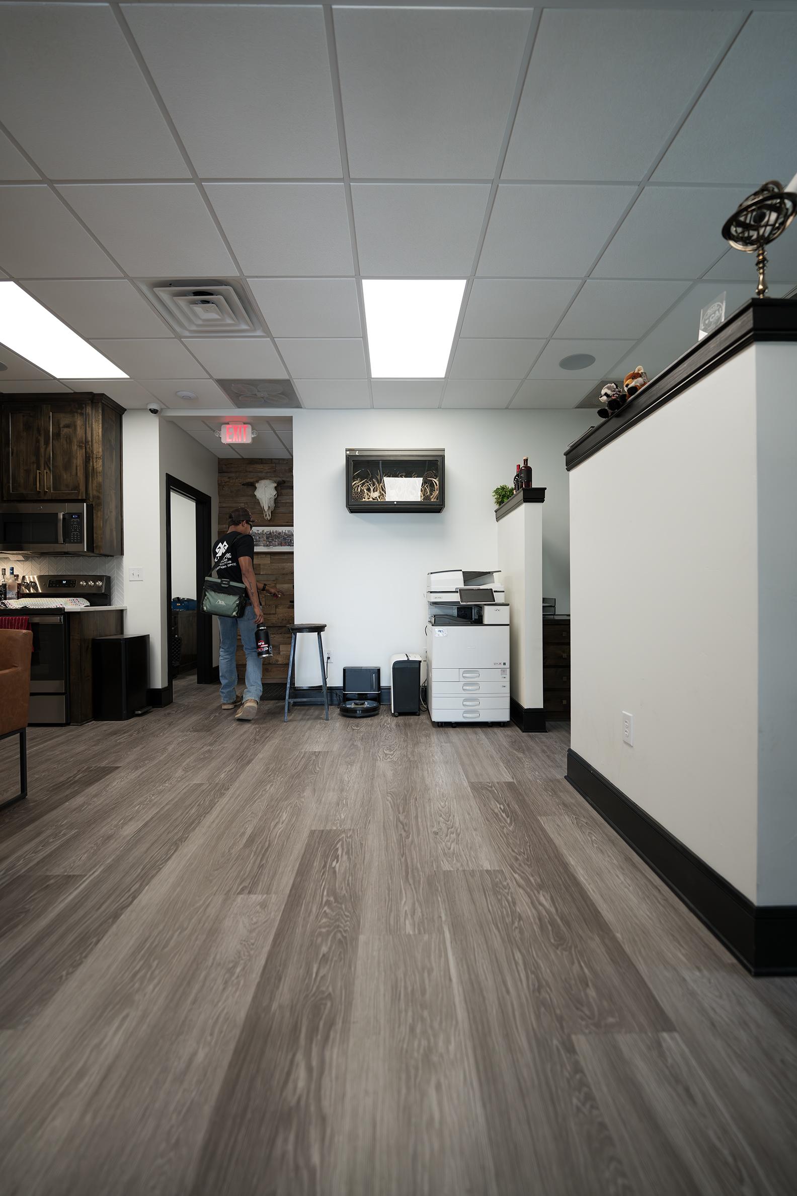 Office buildout tenant improvement Burleson Fort Worth Texas