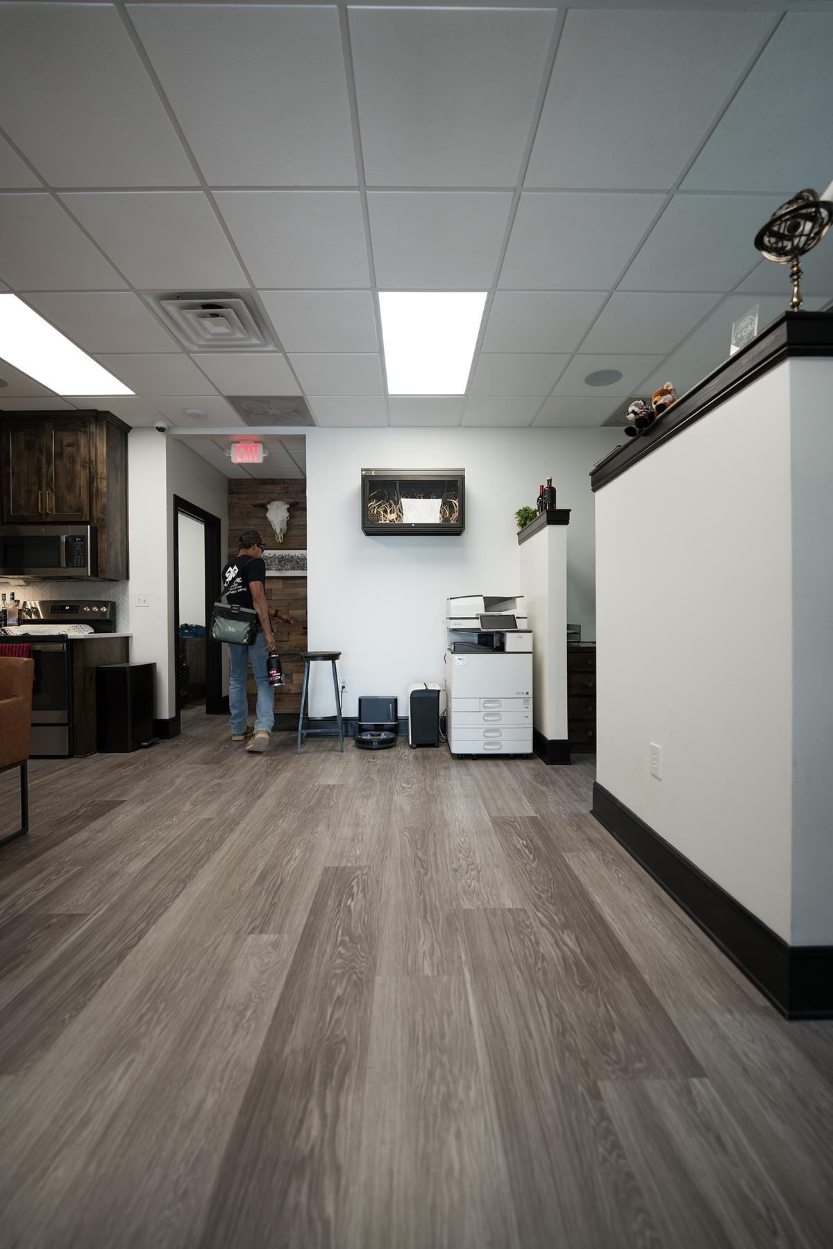 Commercial office buildout construction Burleson Fort Worth Texas